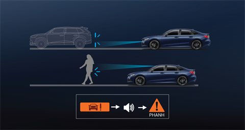 Cảnh báo người lái tại đại lý Toyota Vinh