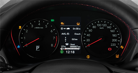 Đồng hồ analog tại đại lý Toyota Vinh