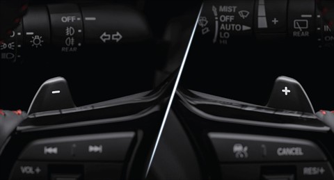 Lẫy chuyển số  tại đại lý Toyota Vinh