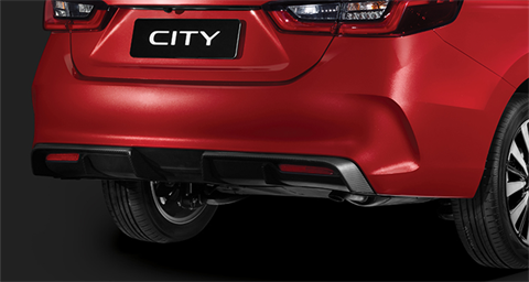Thiết kế cản sau tại đại lý Toyota Vinh