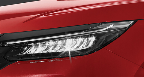 Thiết kế cụm đèn trước tại đại lý Toyota Vinh
