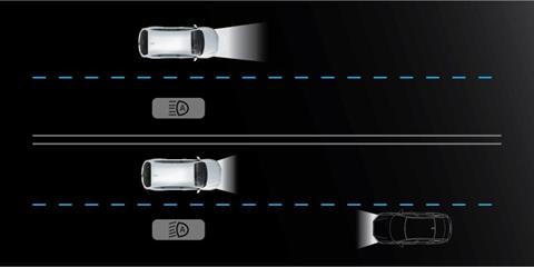 Trong điều kiện lái xe vào ban đêm tại đại lý Toyota Vinh